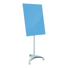 Flipchart mobilny szklany 2x3 TFSZ niebieski