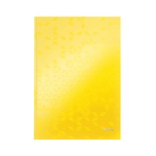 Brulion A4, 80 kart., LEITZ WOW, kratka, żółty