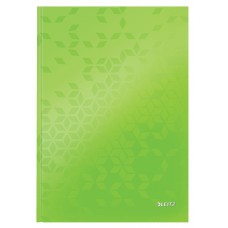 Brulion A4, 80 kart., LEITZ WOW, kratka, zielony