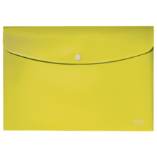 Teczka kopertowa A4 Leitz Recycle, PP, żółta