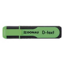 Zakreślacz fluorescencyjny DONAU D-Text, 1-5mm (linia), zielony