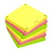 Bloczek samoprzylepny OXFORD SPOT NOTES, 75x75mm, 6x80 kart., mix