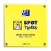 Bloczek samoprzylepny OXFORD SPOT NOTES, 75x75mm, 6x80 kart., mix