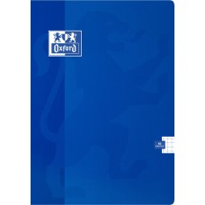 Zeszyt A4, 60kart., OXFORD ESSE, kratka z marginezem, niebieski