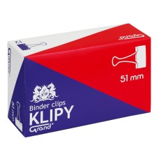 Klipy do dokumentów GRAND 51mm, 12szt.