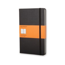 Notes MOLESKINE Classic L (13x21cm) w linie, twarda oprawa, 240 stron, czarny