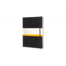 Notes MOLESKINE Classic XL (19x25cm) w linie, twarda oprawa, 192 strony, czarny