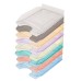 Szufladka na biurko OFFICE PRODUCTS, polistyren/PP, A4, transparentna czerwona
