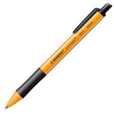 Długopis automatyczny STABILO pointball czarny