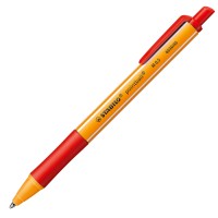 Długopis automatyczny STABILO pointball czerwony