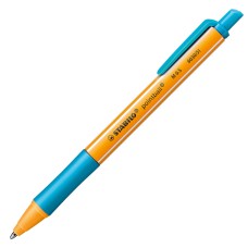 Długopis automatyczny STABILO pointball turkusowy