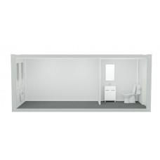 Kontener socjalny standard+WC